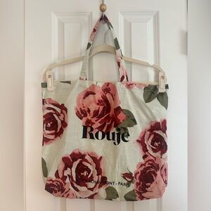 Rouje Floral Cotton Tote Bag